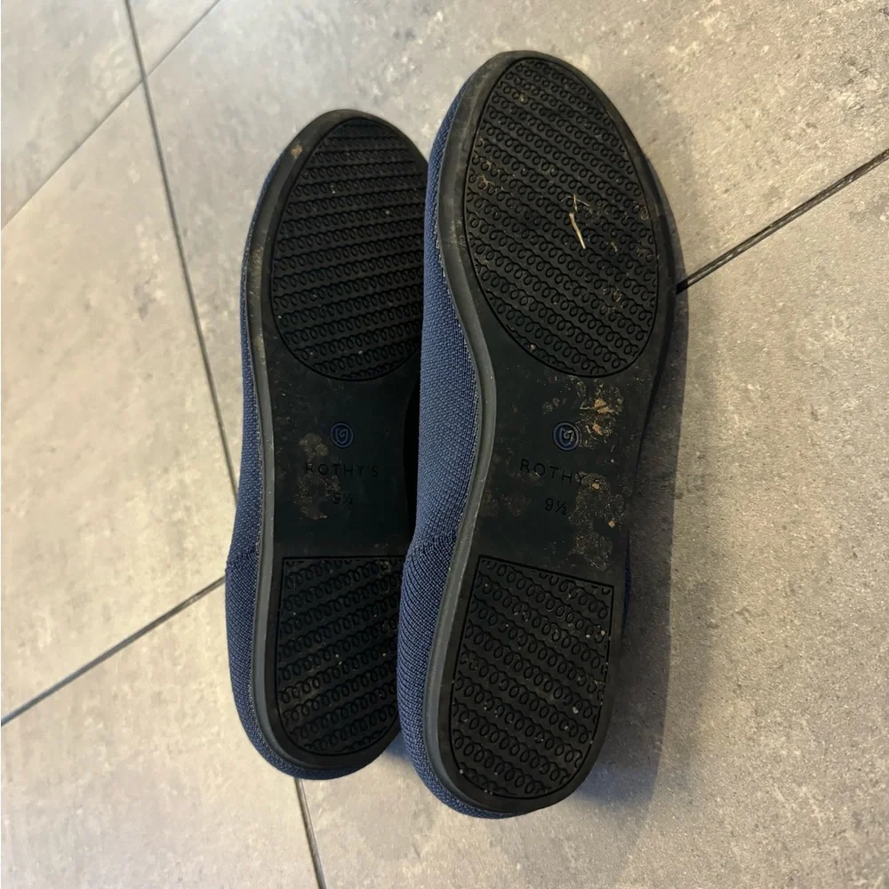Rothy’s 9.5 navy loafers - Picture 5 of 5